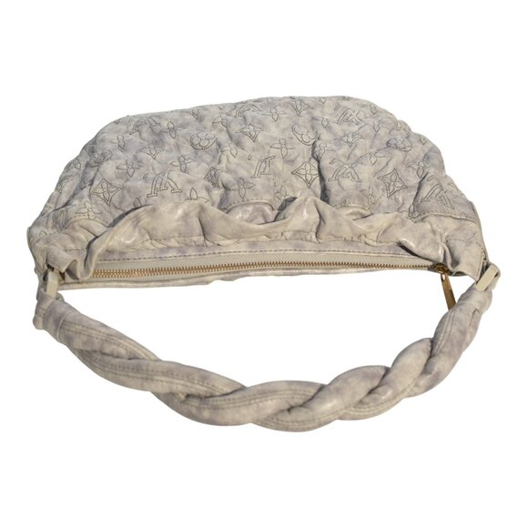 Louis Vuitton Monogram Olympe Nimbus M95474 Gray Leather Shoulder Bag Handbag - Picture 6 of 16